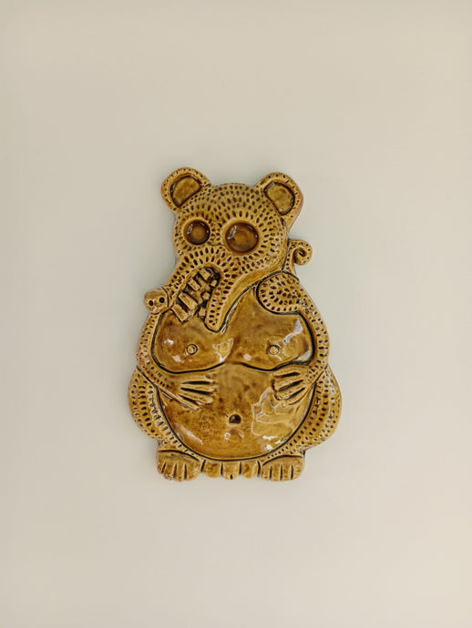 Hangover Rat Talisman With Nicotine Glaze