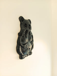Hangover Rat Talisman With Char Baby Glaze