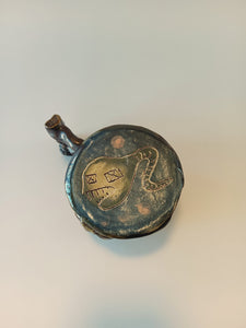 Button Tipped Skull Mug