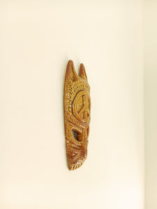 Peace Dog Talisman With Nicotine Glaze