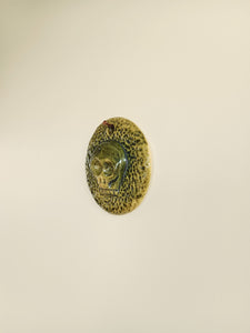 Medicinal Wealth Amulet With Gangrene Glaze