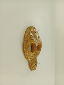 Voodoo Mask With Nicotine Glaze